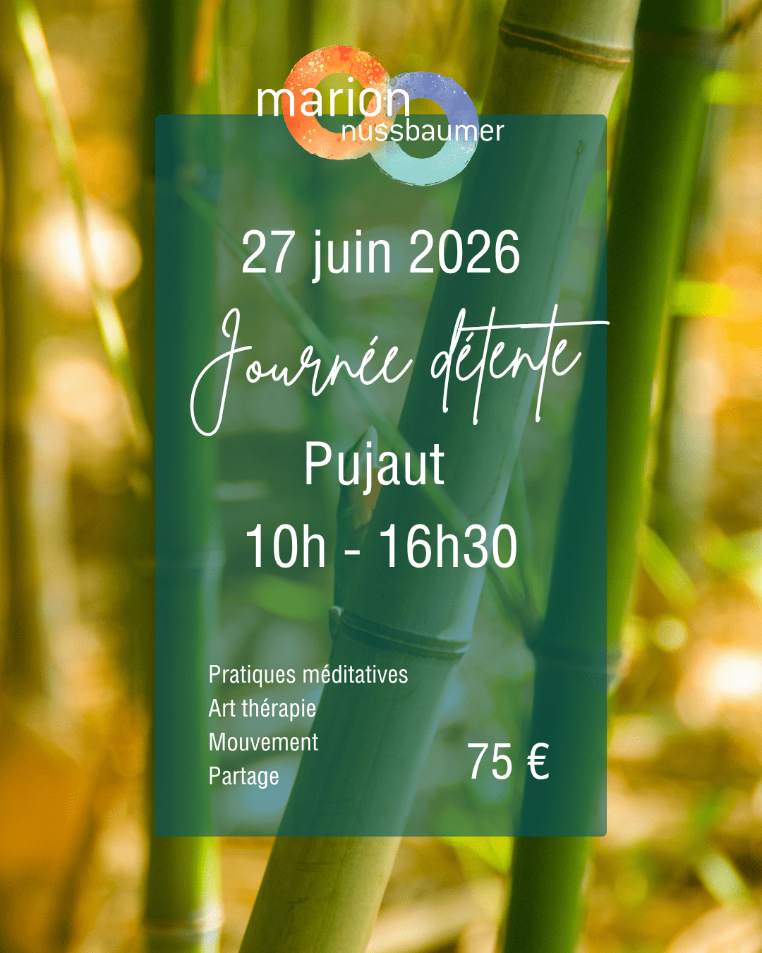 Journée détente 27 juin
