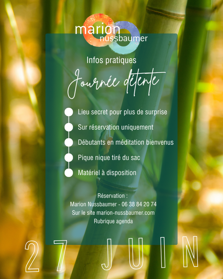 Journée détente 27 juin